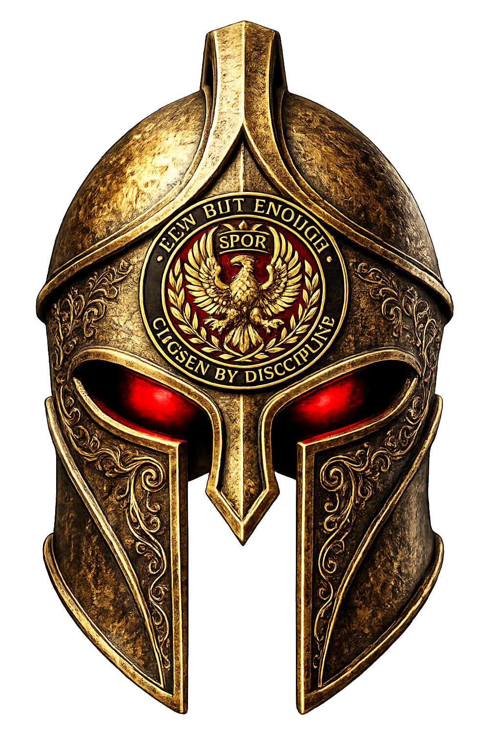 SPQR Spartan Helmet - Veteran-Owned Tampa Security Company